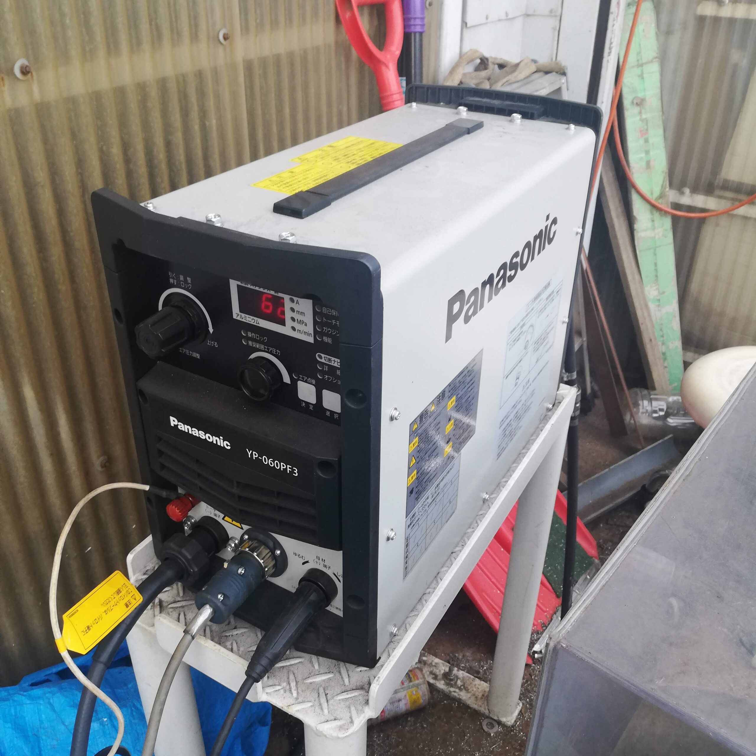 レビュー】プラズマカッター Panasonic YP-060PF3 - べんりなCNC 